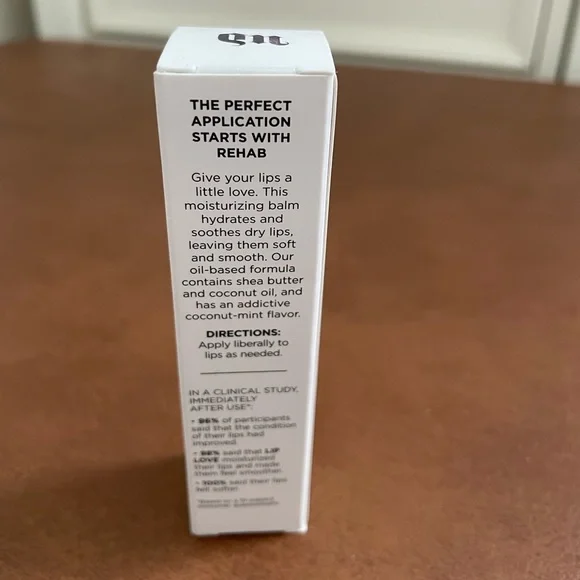 Urban Decay Lip Love Lip Balm Rehab Makeup Prep- clear NWT 🎉Host Pick x3🎉 - Picture 3 of 7